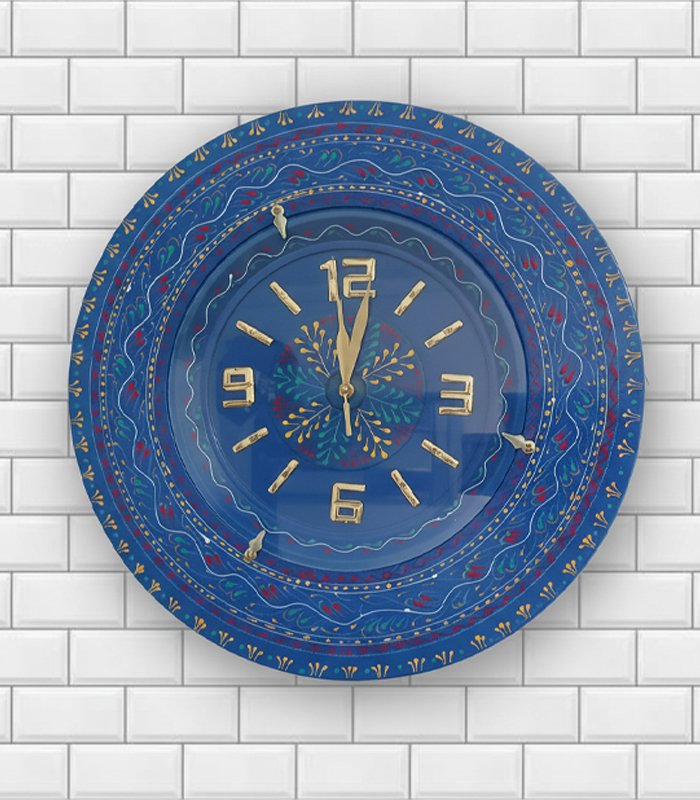 Truck Art Blue 16 Inches Round