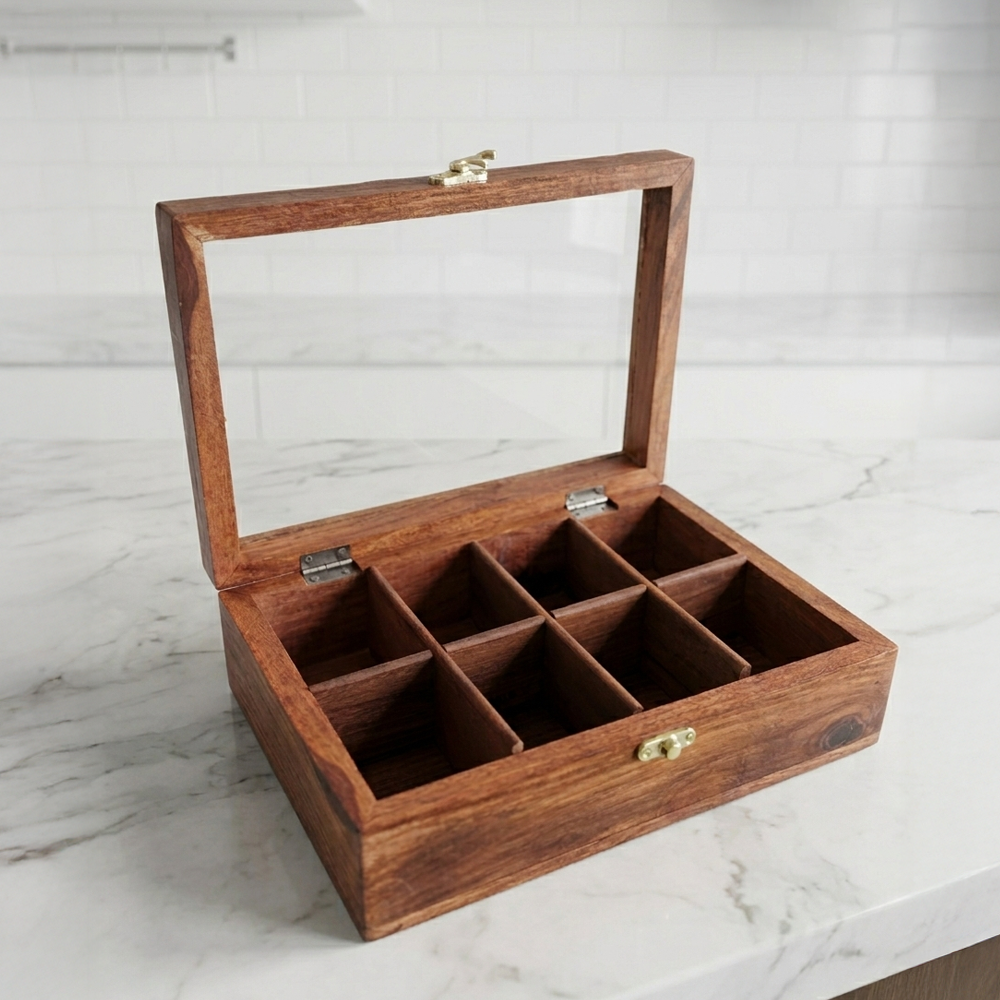 Elegant Masala Box – 8 Slot
