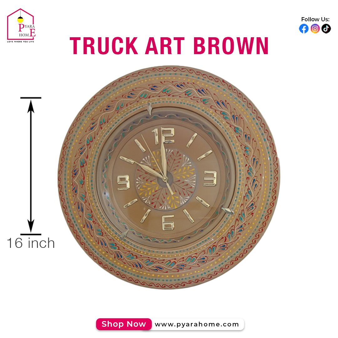 Truck Art Gold Round 16 inch