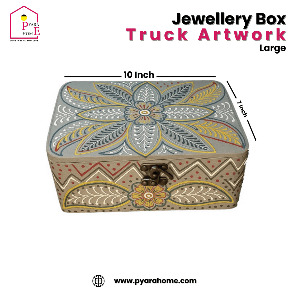 Jewellery Box Truck Art work (Large)
