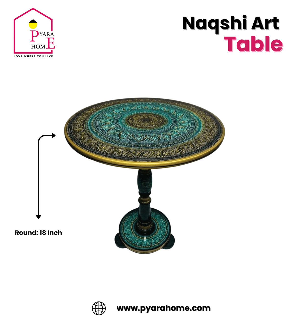 Naqshi Art Table
