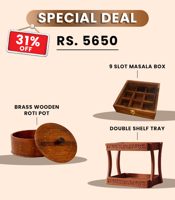 Special Deal (RotiPot, Double Shelf Tray, Spice Box)