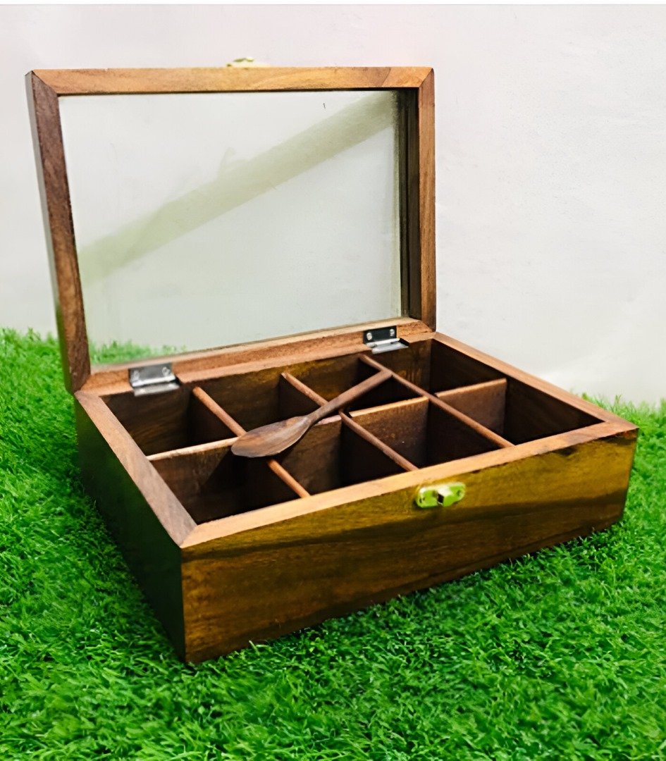 Elegant Masala Box – 8 Slot
