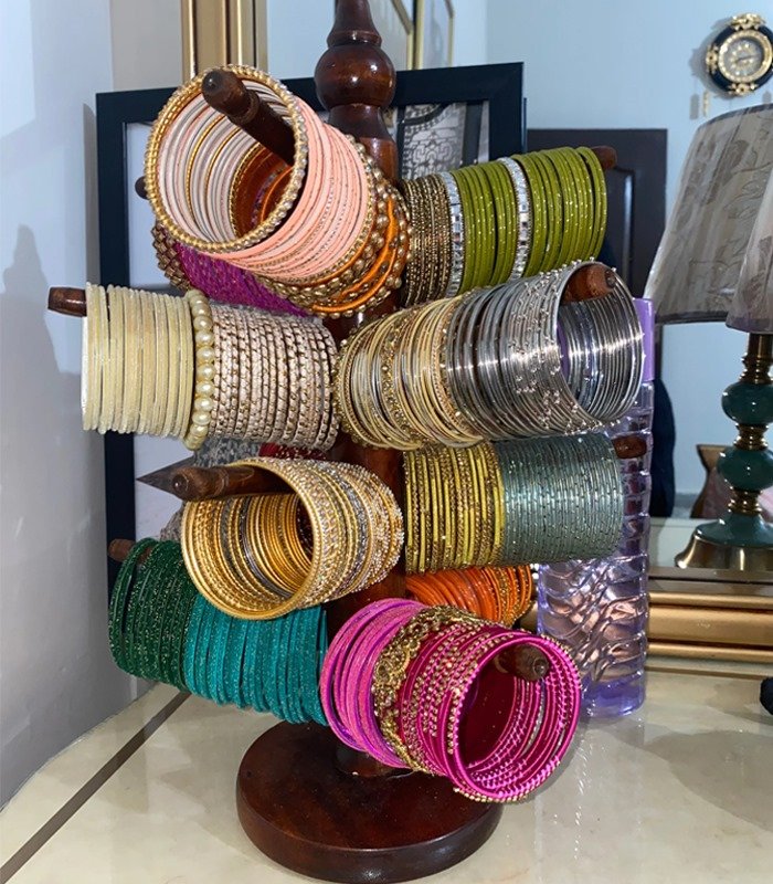 Handcrafted Wooden Bangle Holder