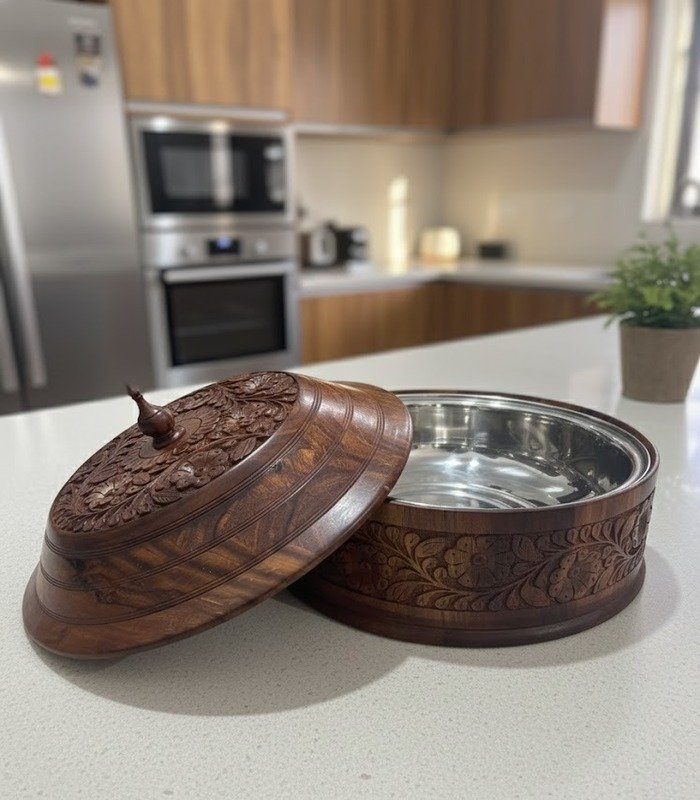 Carving Hotpot With Steel Bowl