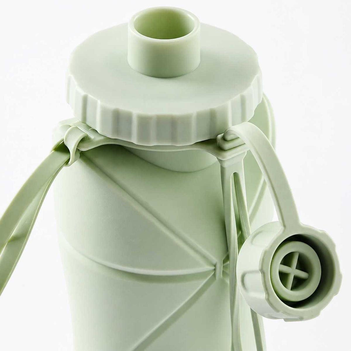 Silicone Folding Water Bottle | Collapsible & Reusable Travel Bottle | Space-Saving Design | Random Color
