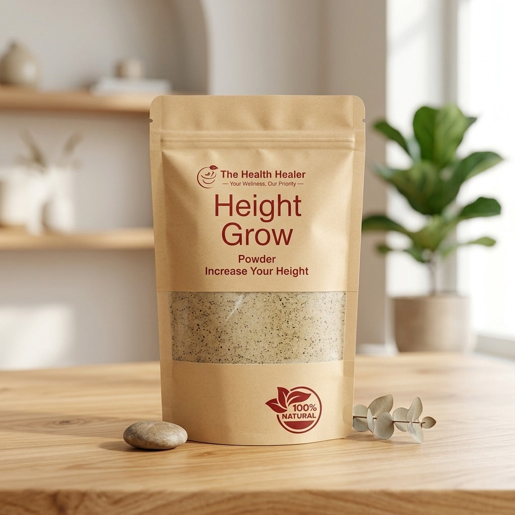 The Health Healer Height Grow Powder – Natural Herbal Powder Supplement - 300g
