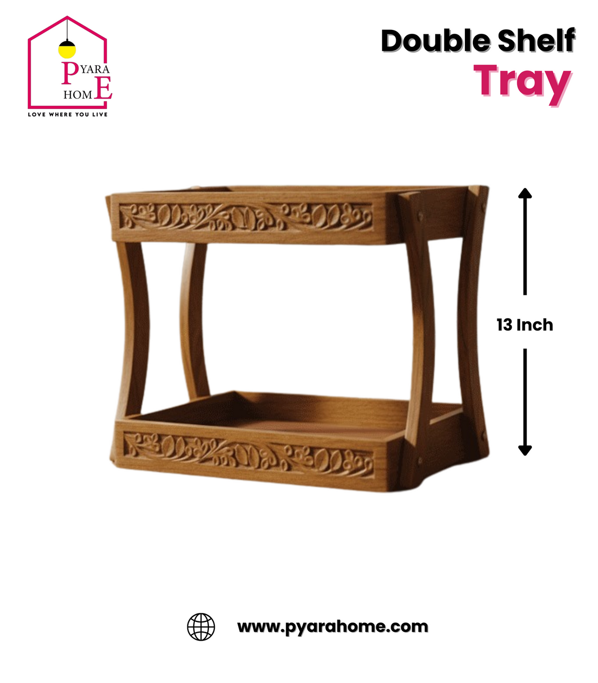 Double Shelf Tray
