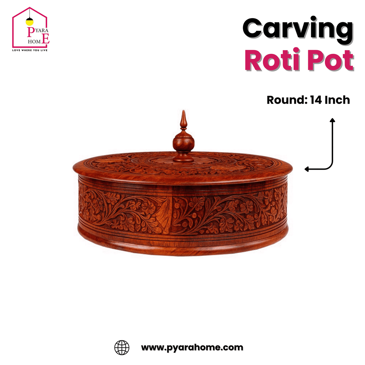 Carving Roti Pot