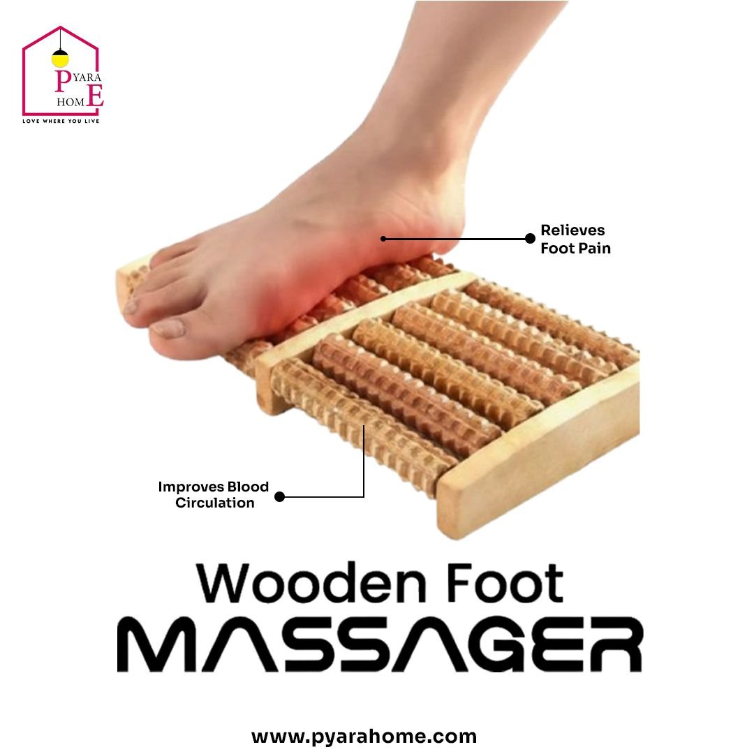 Wooden Foot Massager