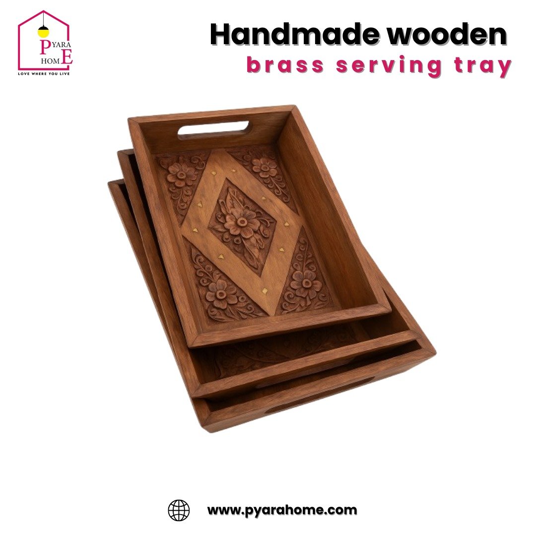 Best Value Deal (Brass Tray, Chess Rotipot, Tissues Box)