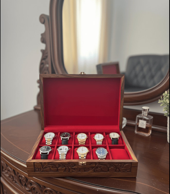 Prestige Luxury Watch Box – 10 Slots