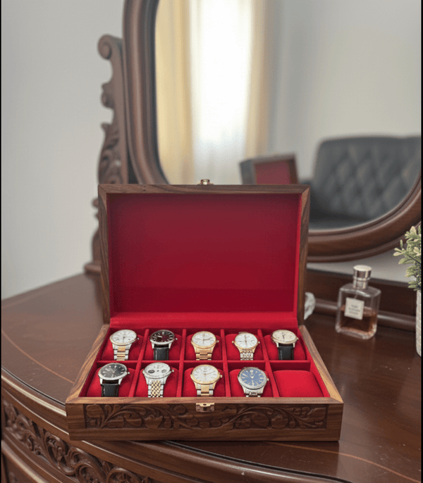 Prestige Luxury Watch Box – 10 Slots