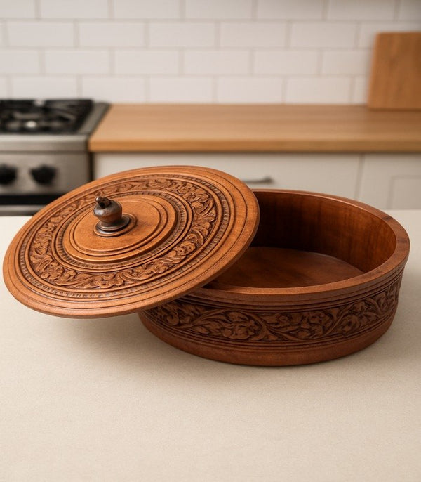 Roti Pot Carving