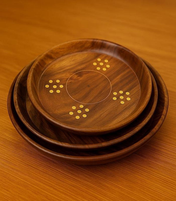 Brass Plate Set (3Pc)