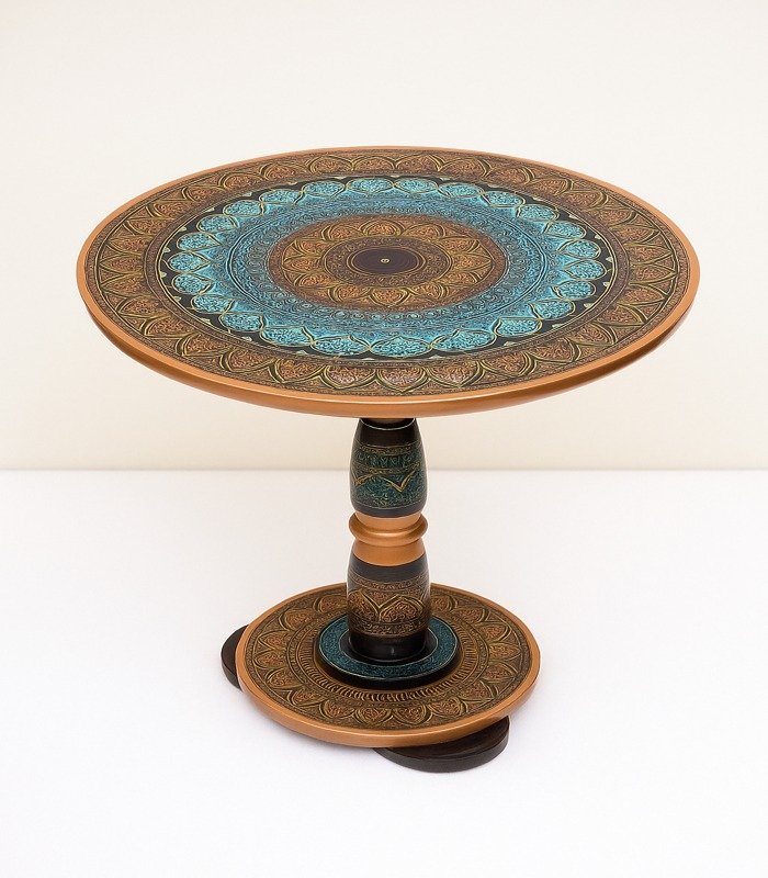 Blue Naqshi Art Table