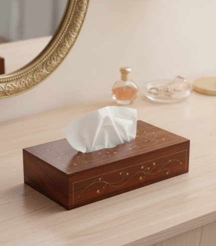 Brass Tissues Box